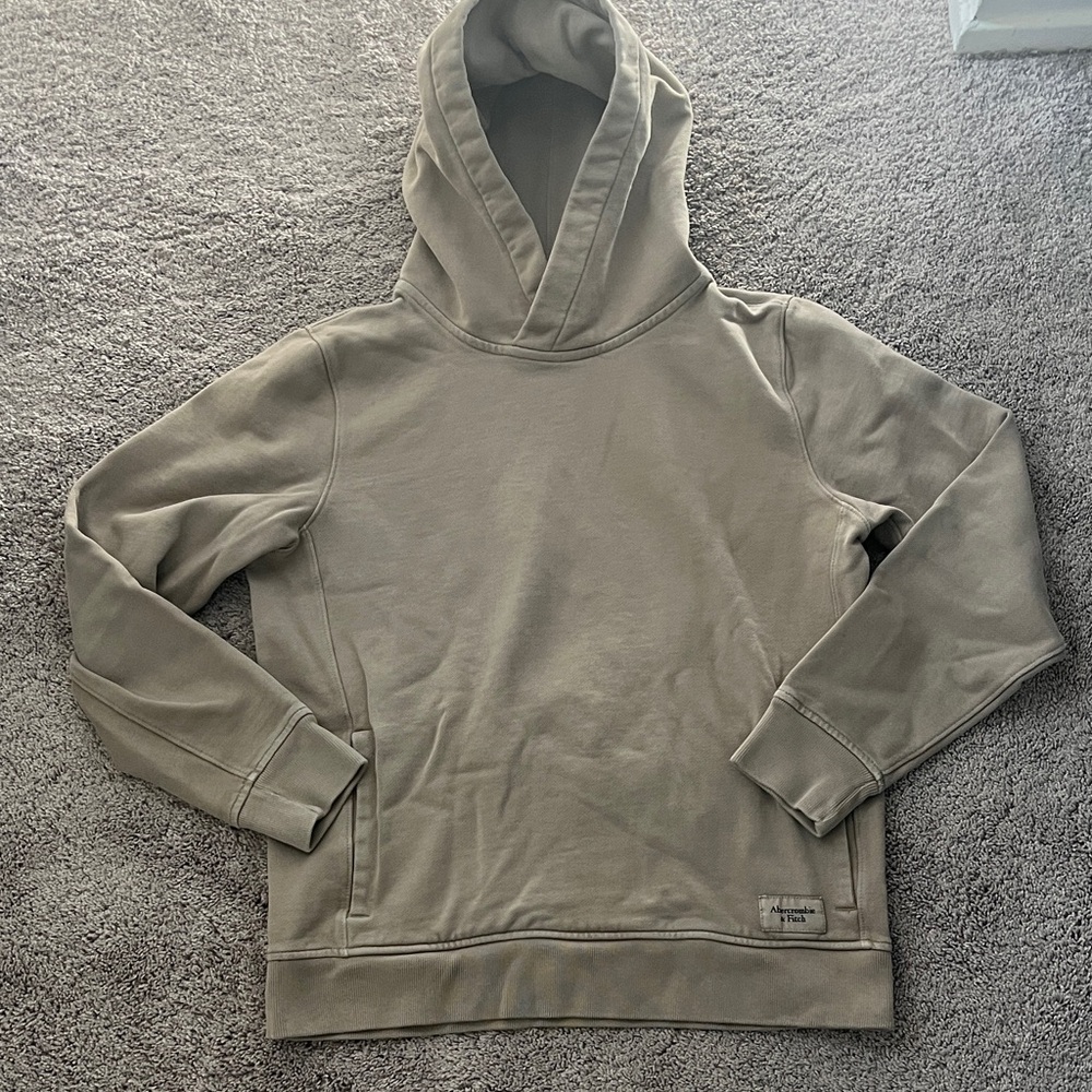 Abercrombie & Fitch Tan Sweatshirt Casual Pullover